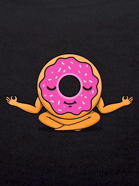 Meditierender Donut