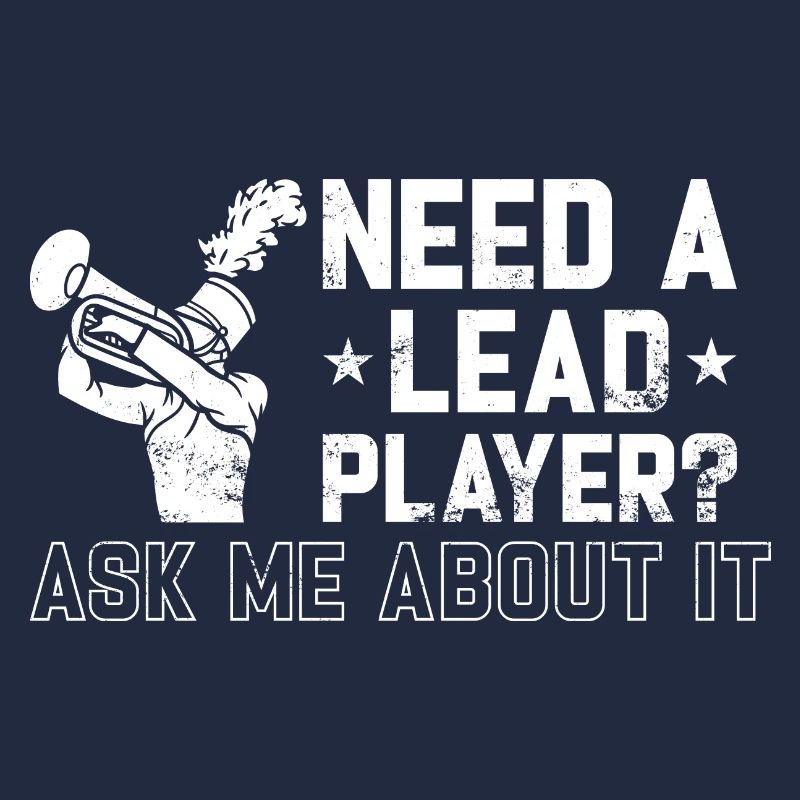 Mellophone Player Marching Band Lead Player