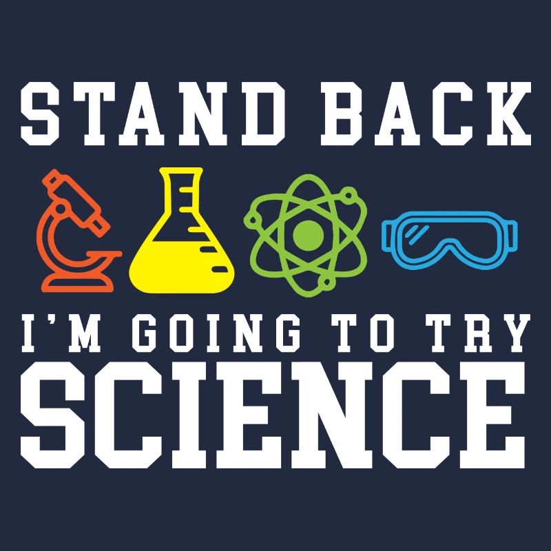 Stand Back Laborexperiment Geschenk