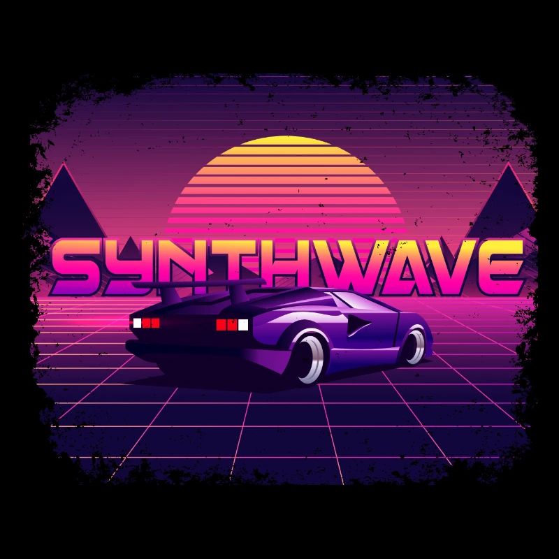 80‘s Synthwave Car Design 🎹🚘