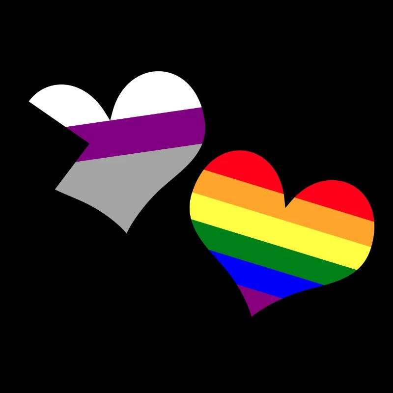 Demisexuelles schwules Herz