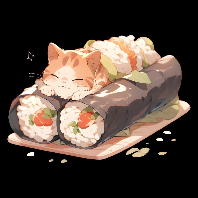 Chat à sushi