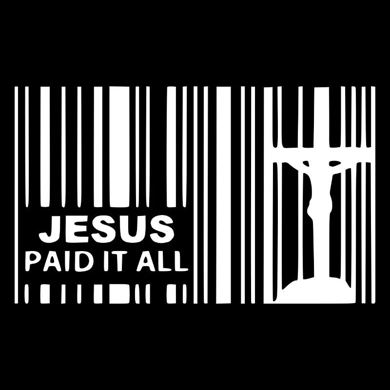 Jesus Paid it All Glaube Geschenk Tee