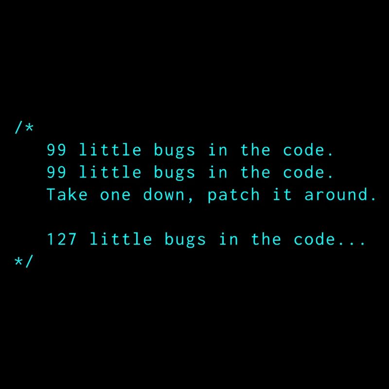 Bugs code Programming Informatic Geschenk Spruch