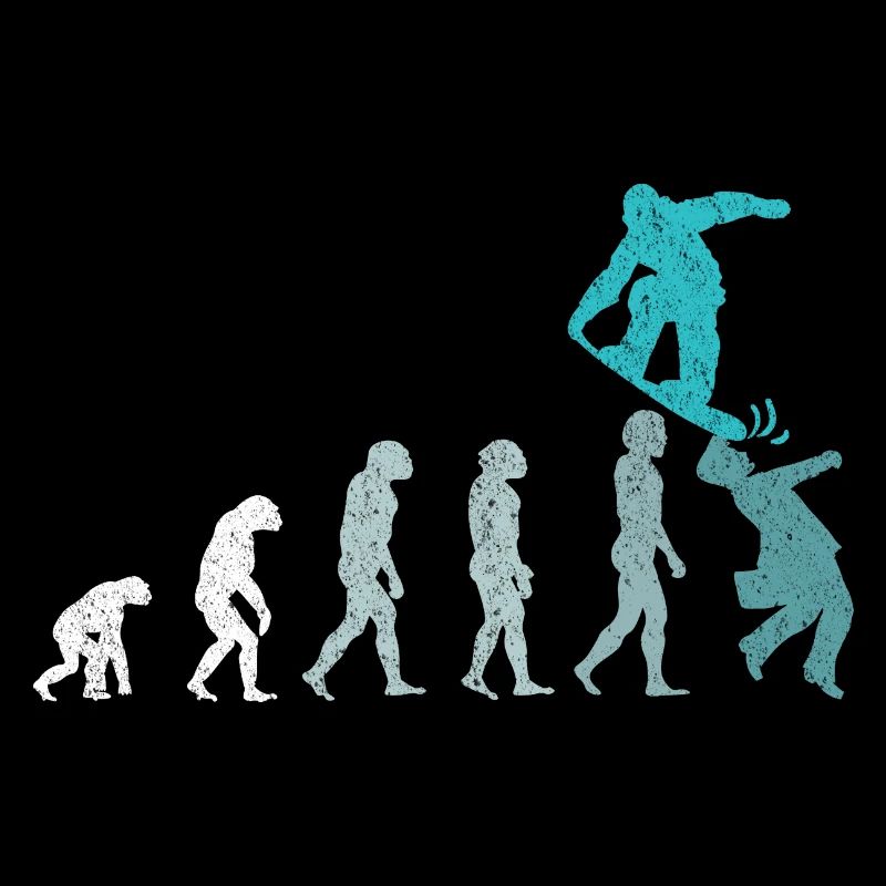 Snowboarder Evolution Snowboard Wintersport