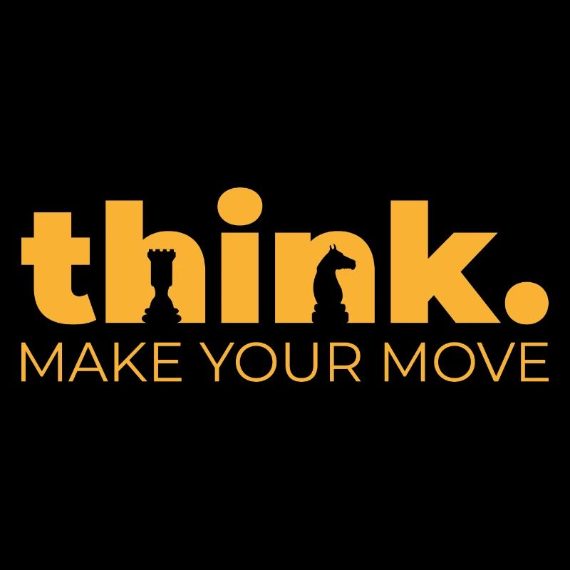 Think cadeau d’échecs d’échecs de la pensée