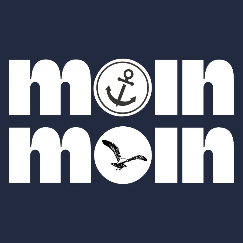 Moin Moin Anker Möve Geschenk