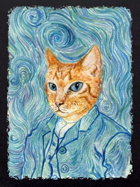 Kitten van Gogh