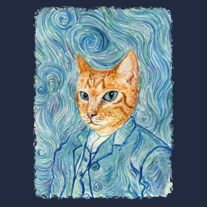 Kätzchen van Gogh