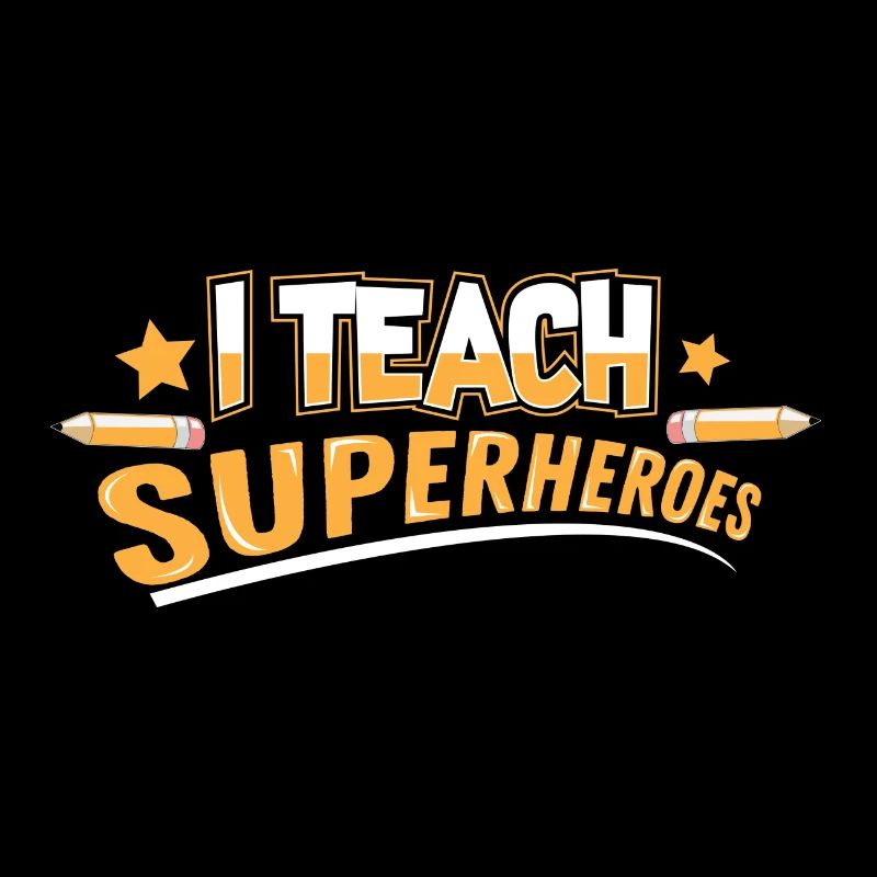 Lehrer Lehrertag Superhelden Lehrergeschenk