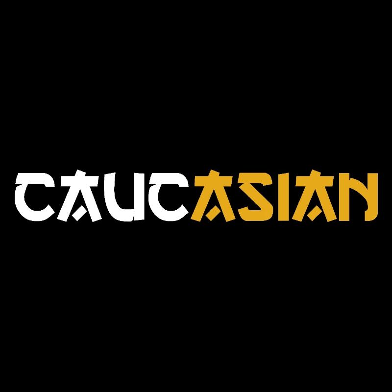 J’ai mis l’Asiatique dans la blague asiatique caucasienne