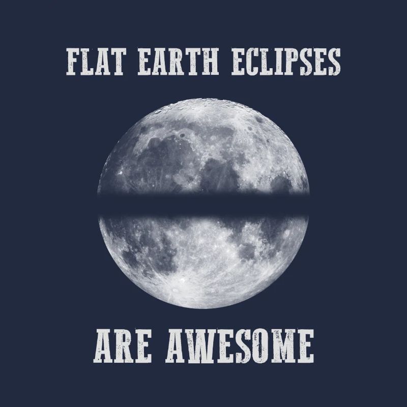 The Earth is a disk lunar eclipse theory