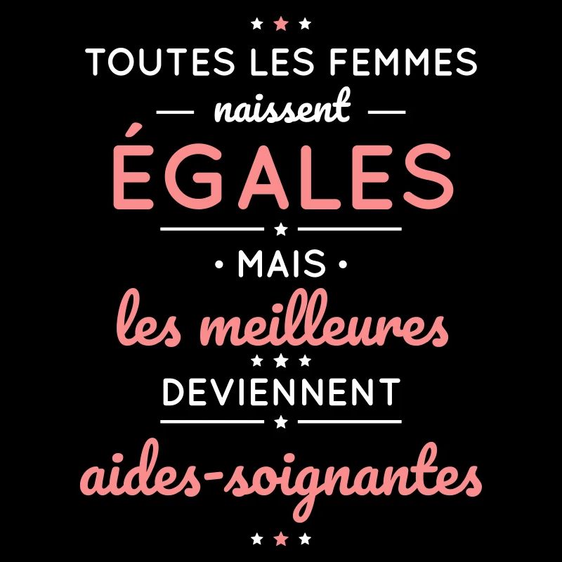 Femmes égales meilleures aides-soignantes