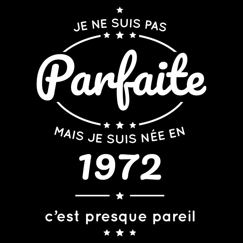 Anniversaire 50 ans - Pas parfaite née en 1972