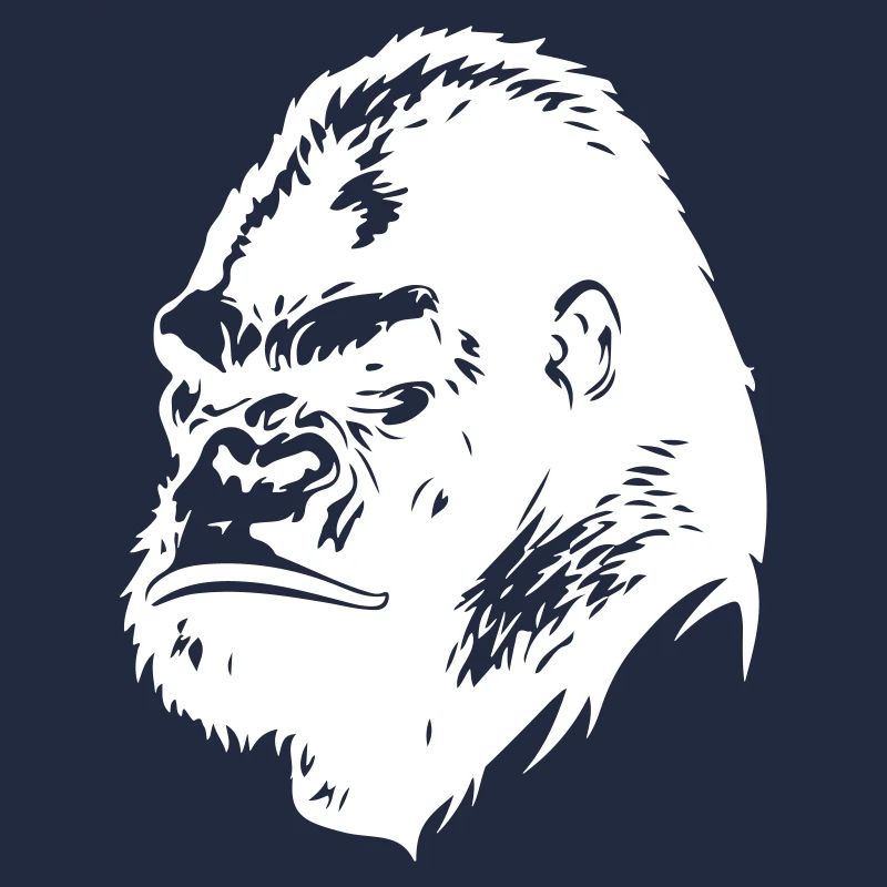 Gorilla Kopf