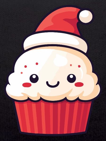 Cupcake Cake Baking Christmas
