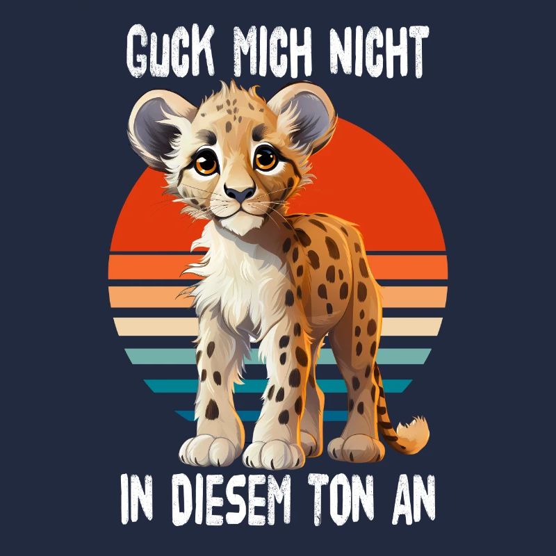 Ne me regarde pas dans ce ton guépard