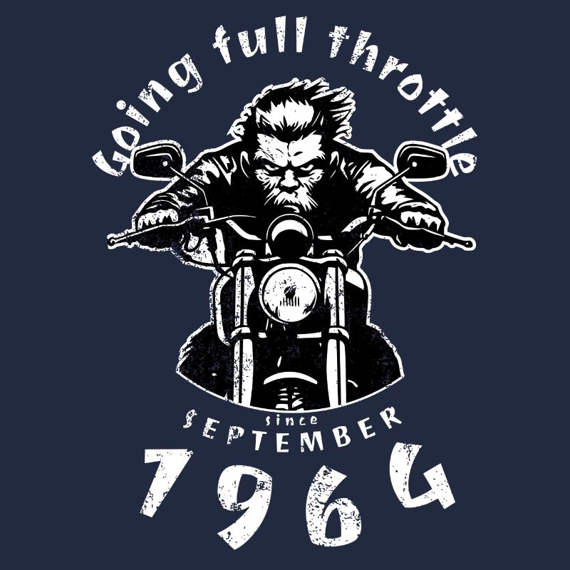 60. Geburtstag Going full throttle since 09/1964