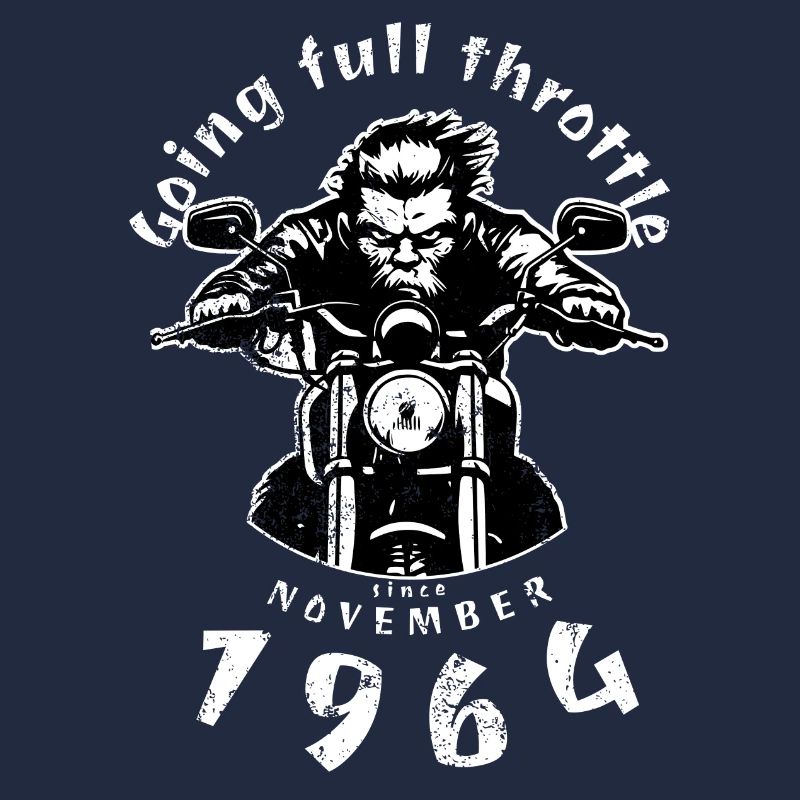 60. Geburtstag Going full throttle since 11/1964