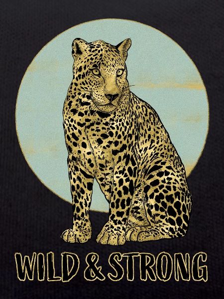 Leopard. Wild and Strong.