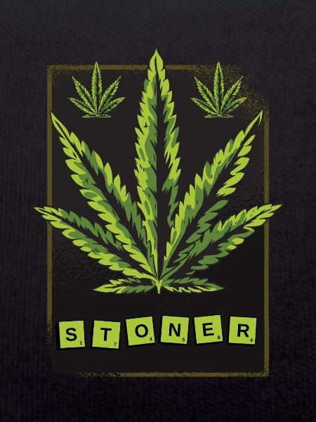 Feuille de cannabis Stoner