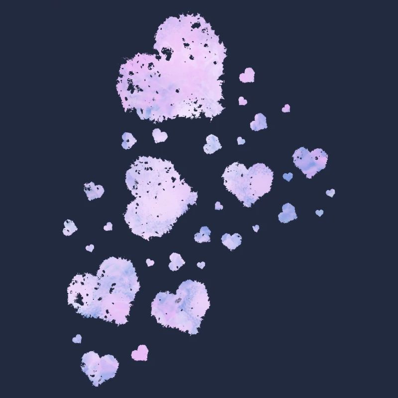 paint hearts