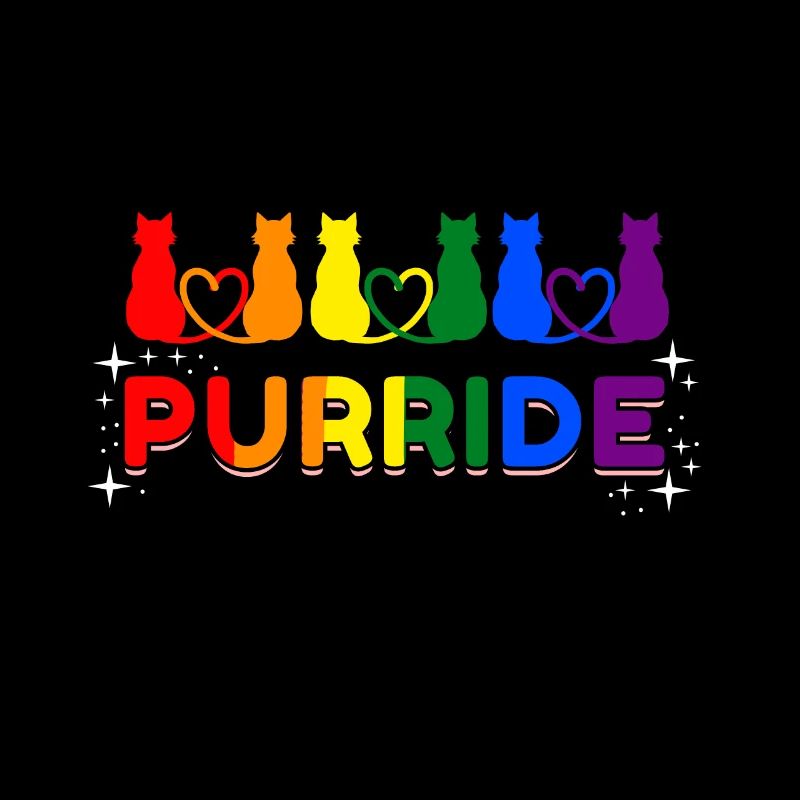 Purride LGBT cats