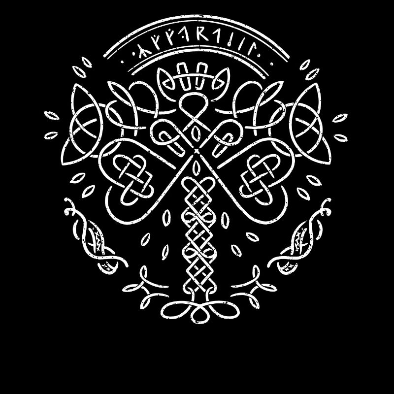 Wikinger Viking Geschenk, Odin, Valhalla, Thor