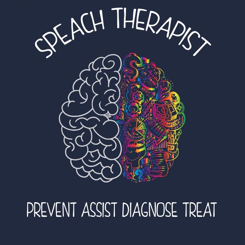 Brain Of A Speech Pathologist Gift Language