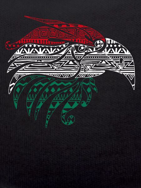 Mexican Eagle Aztec style,