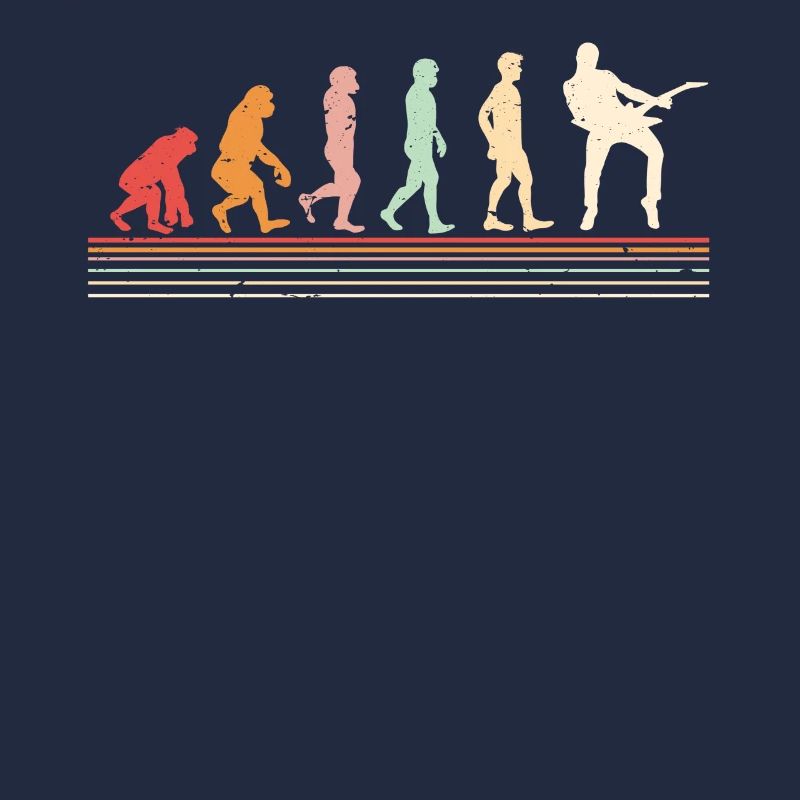 Guitar player Evolution, guitarist