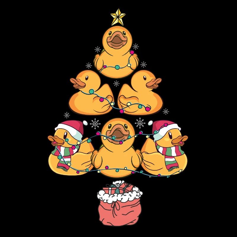 Rubber Duck Christmas Tree