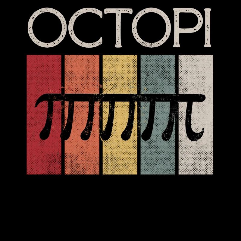 Octopi, PI, Mathe, Mathelehrer-Geschenk