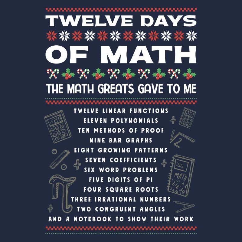 12 jours de mathématiques, notes en mathématiques