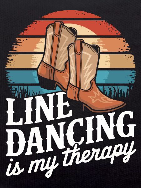 Line Dancing Dancing Dancers
