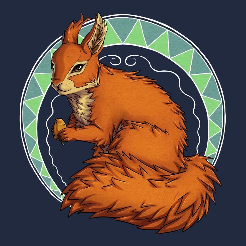 Red squirrel pattern