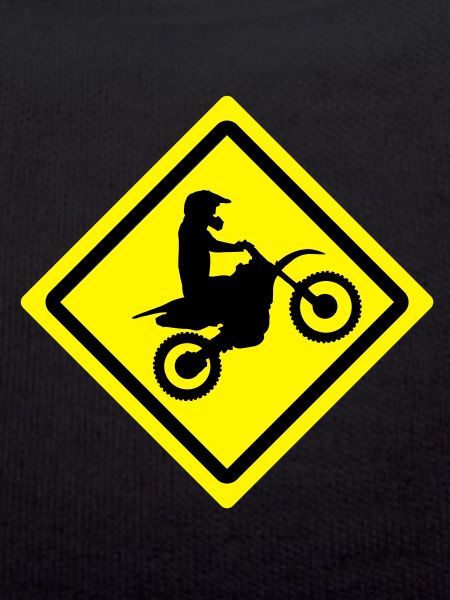 motocross roadsign