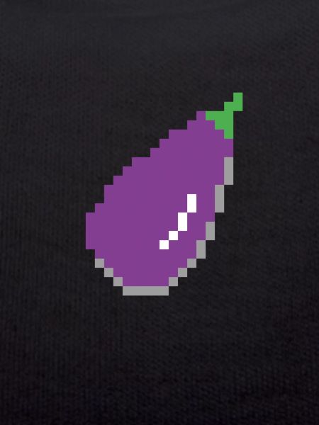 Eggplant Pixel Art
