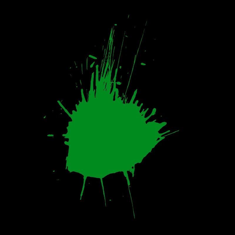 Taches de couleur vert