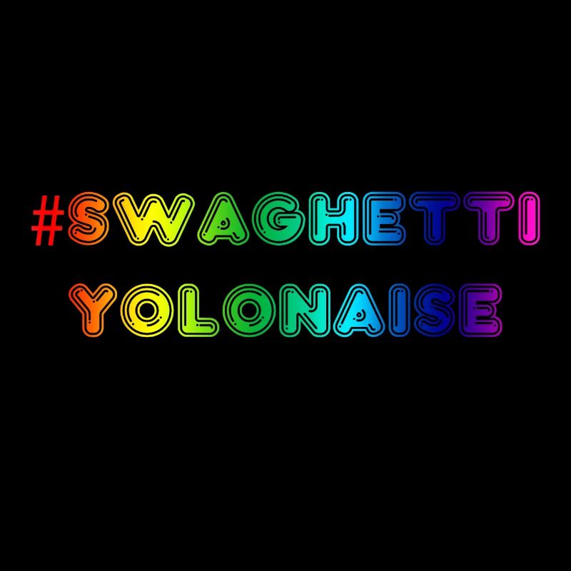 Swaghetti arc-en-ciel yolonaise