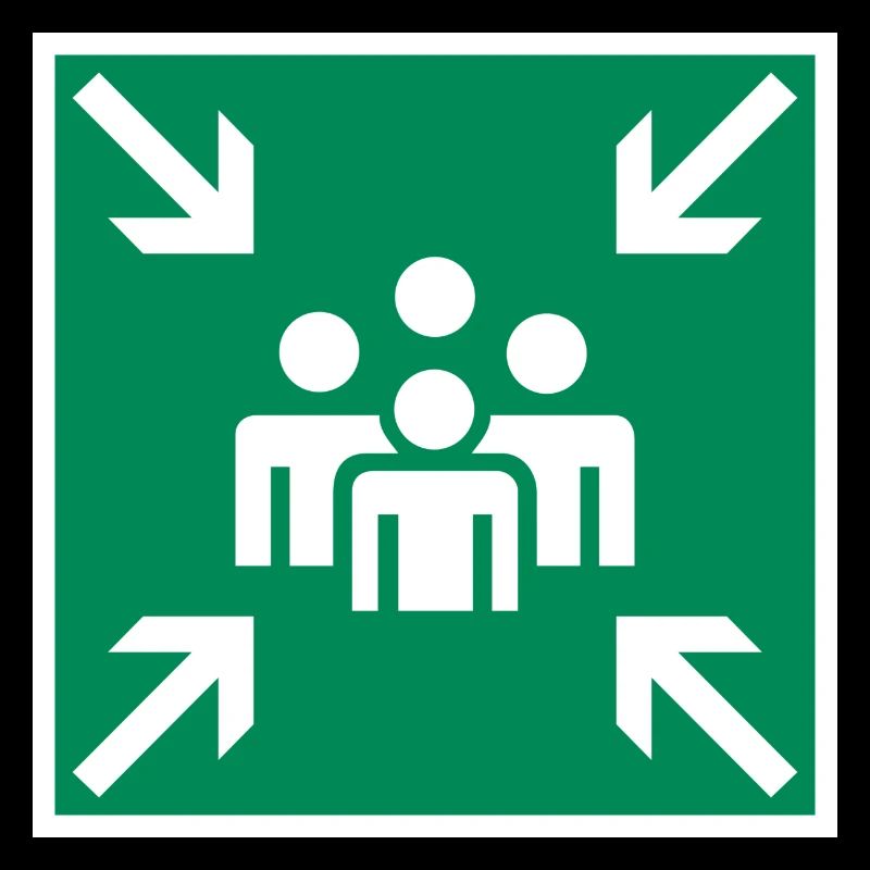 Logo de signe de point de collection