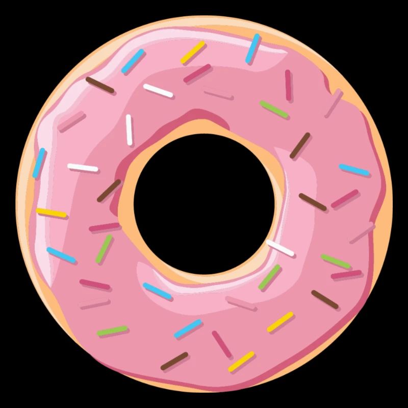Pinker Donut