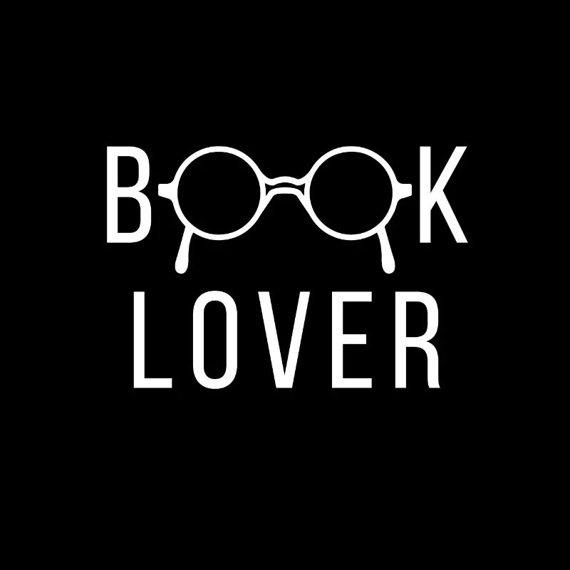 Book Lover Nerd Buch Bücher Literatur Brille