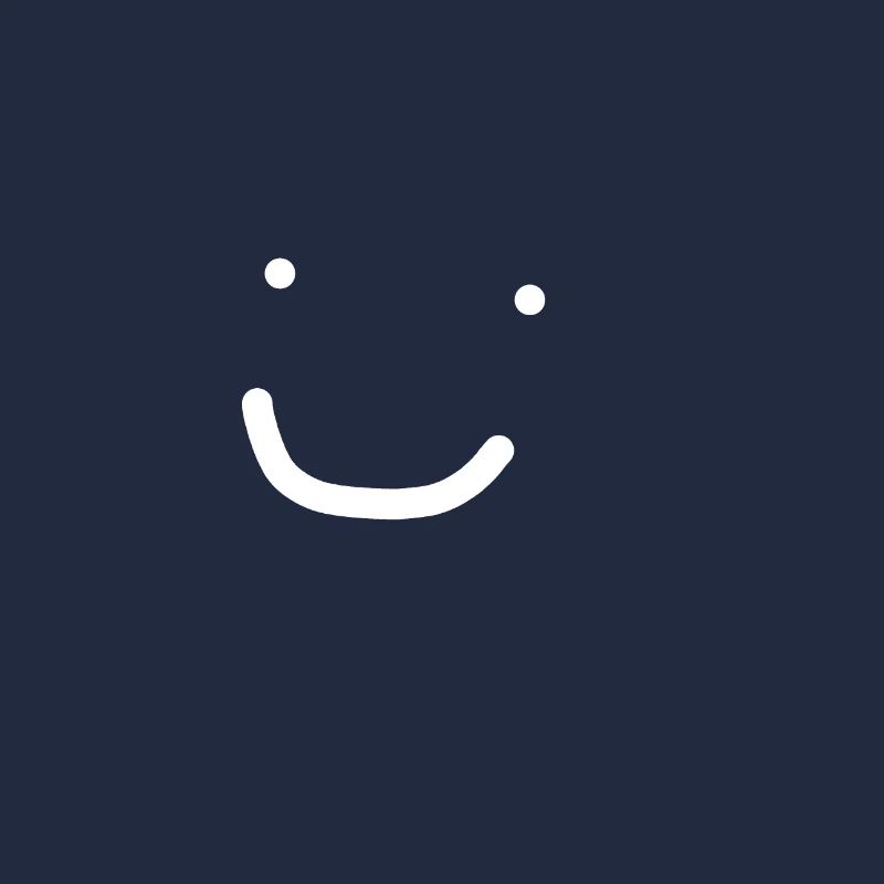 Visage souriant