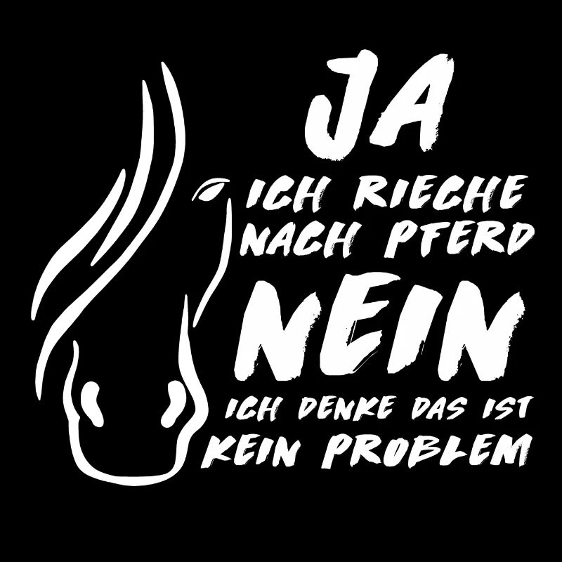 Rieche nach Pferd