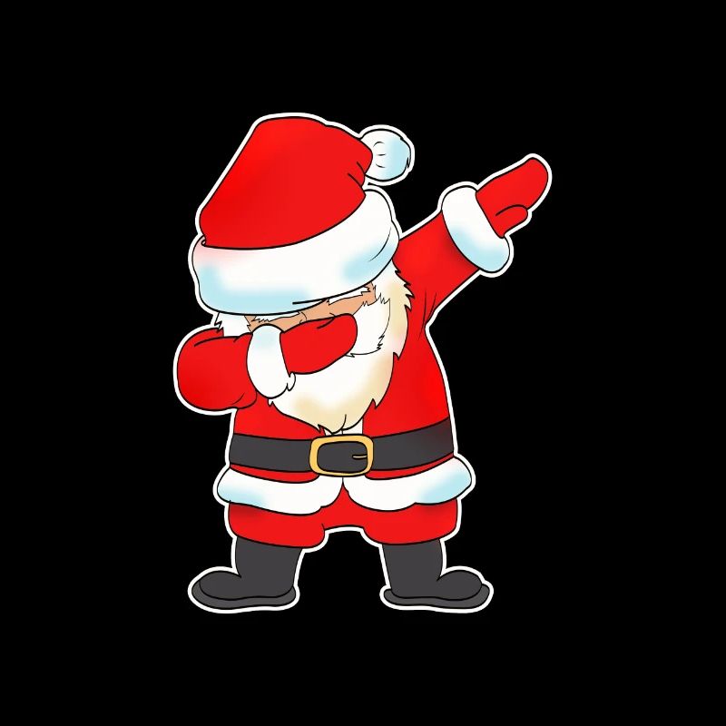 Dabbing Père Noël danse drôle cadeau de Santa