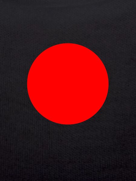 Circle red sun Japan