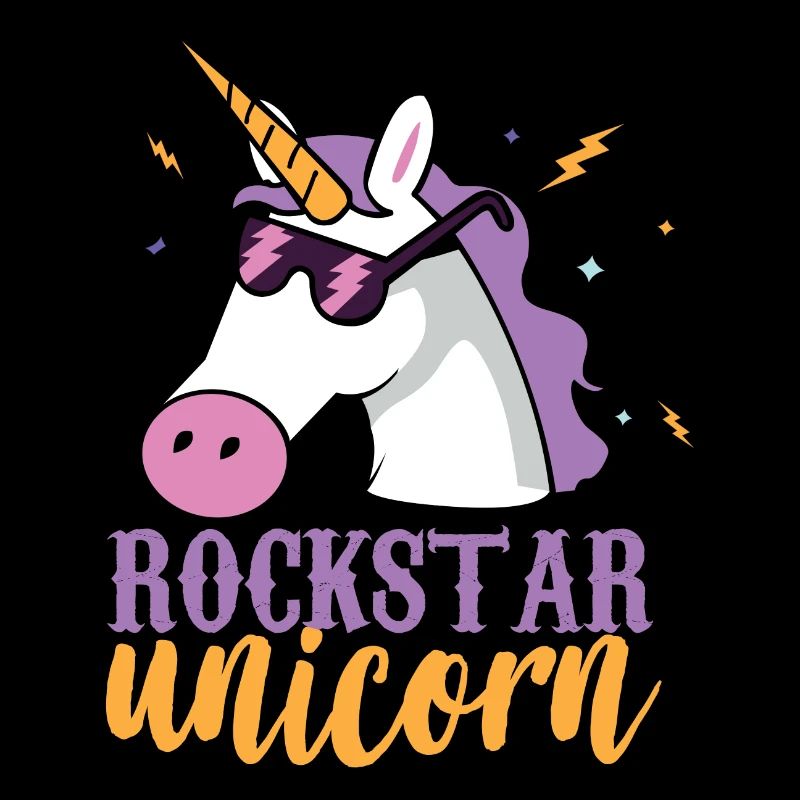 Einhorn Regenbogen Rocker