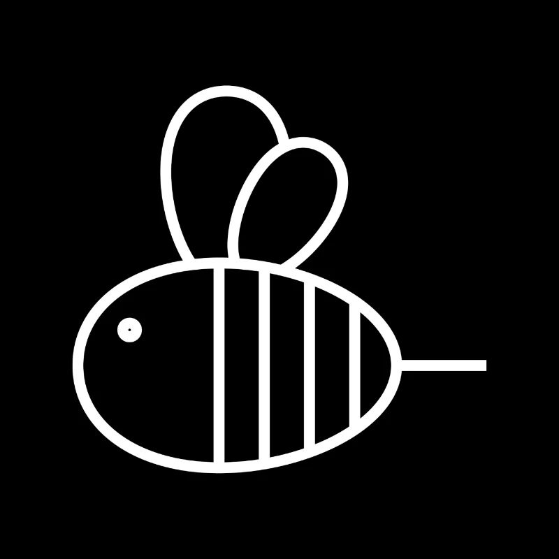 Bee bumblebee summer fly humming wasp