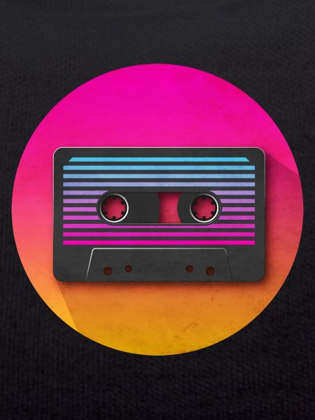 80's cassette icon